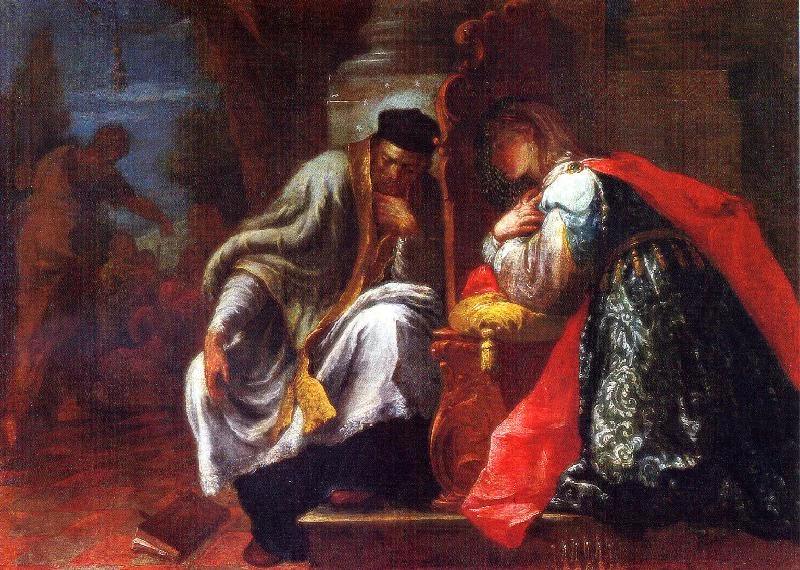Dipinto con Storie di S. Giovanni Nepomuceno